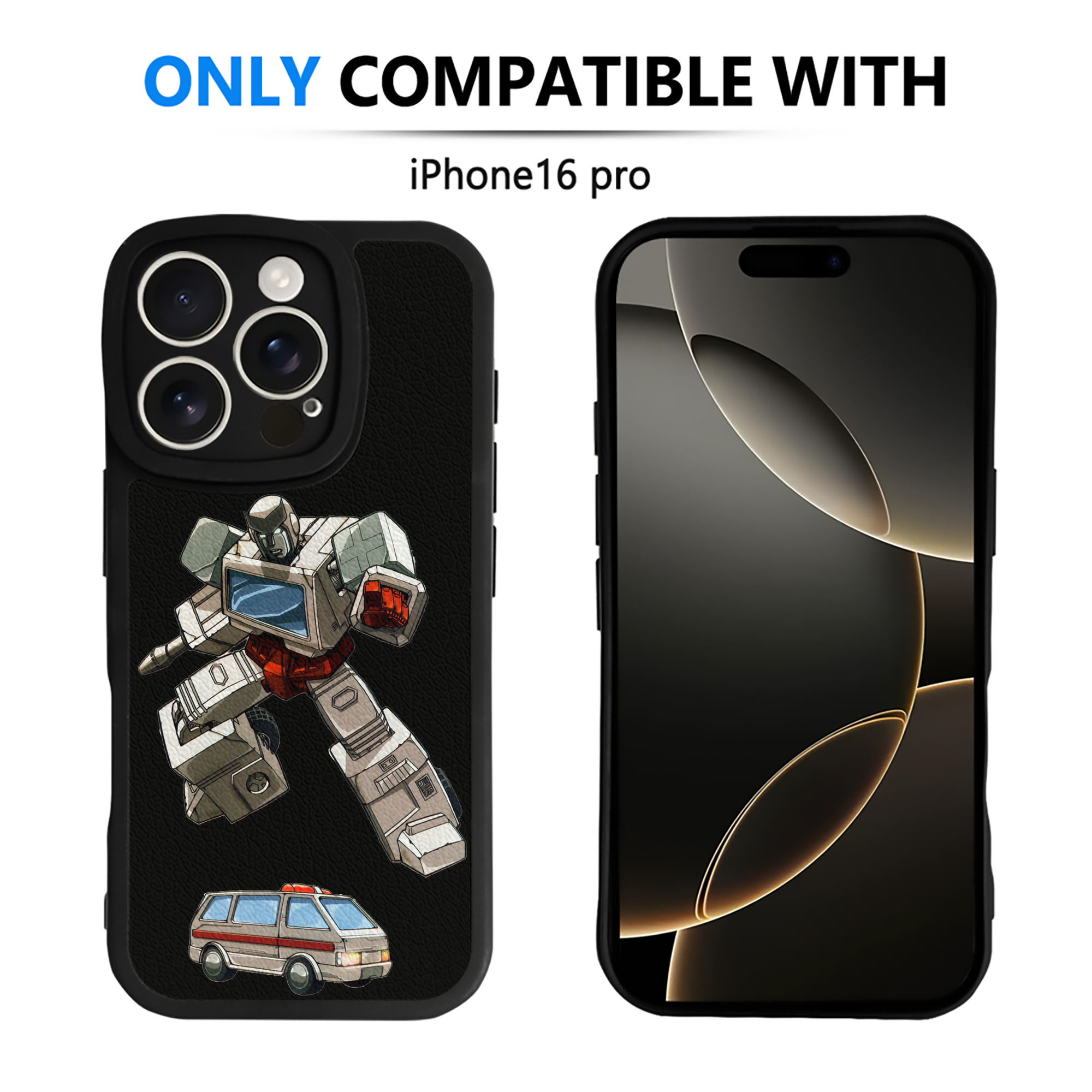 （画像用）  【iPhone 16シリーズ対応】シリコンスマホケース（レザー調） 材質：シリコン